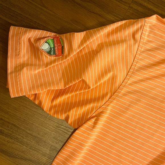 Fairway & Greene Tech Orange Polo - Picture 7 of 9